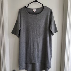 Lularoe Hi-low top xs grey